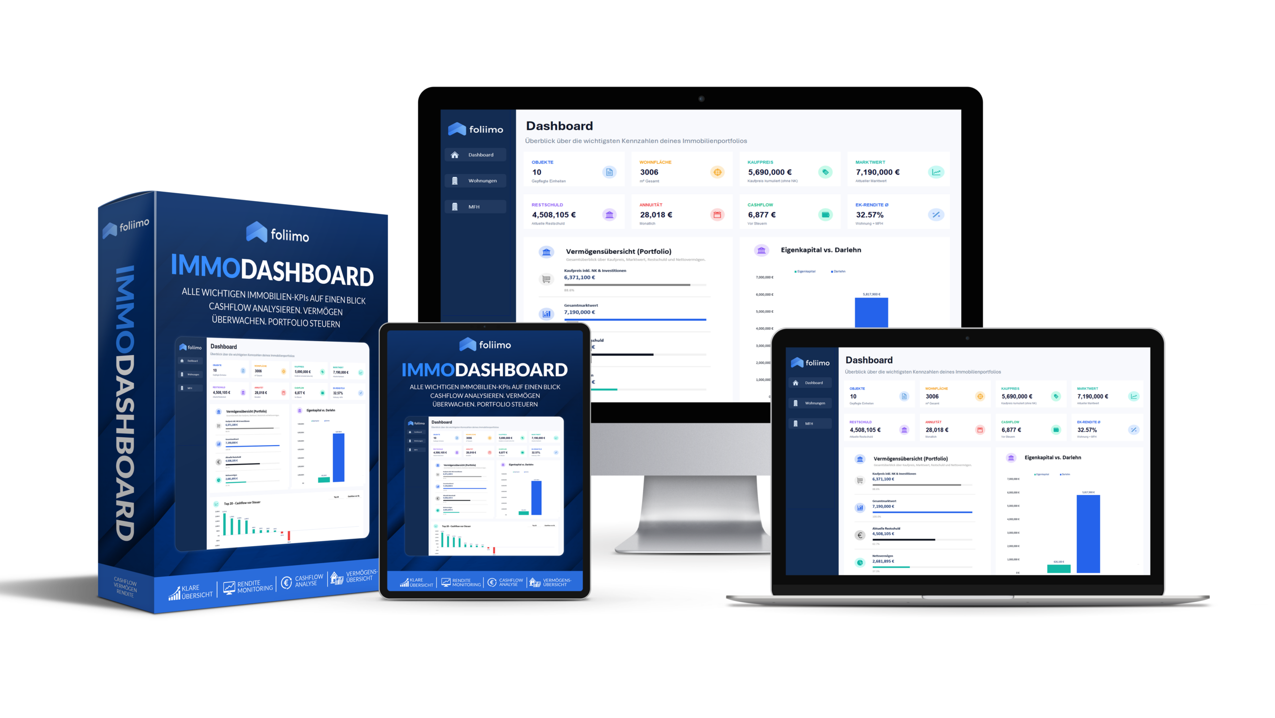 follimo Immodashboard Vorschau